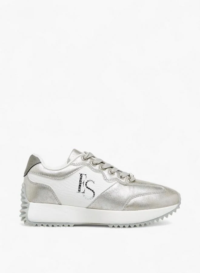 ايل Women'S Panelled Lace-Up Sneakers