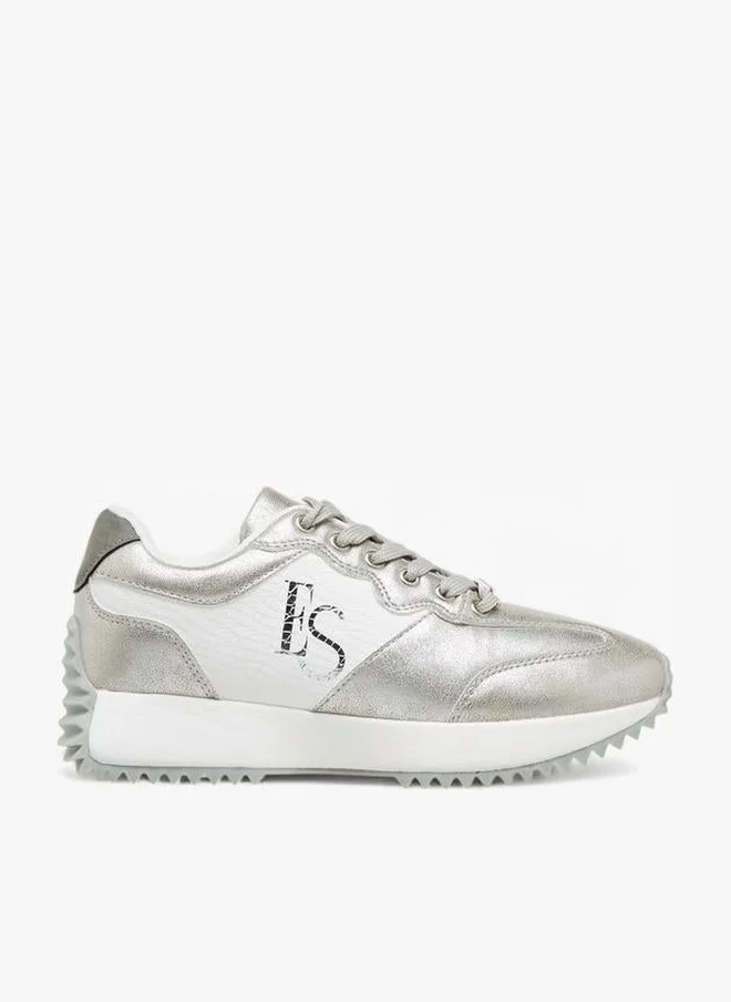 ايل Women'S Panelled Lace-Up Sneakers