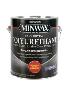 Fast Drying Polyurethane Stain 3.8L Clear Satin 71028