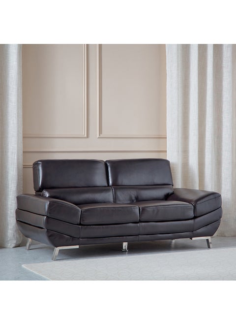 Salerno 2-Seater Faux Leather Sofa 88 x 85 x 224 cm