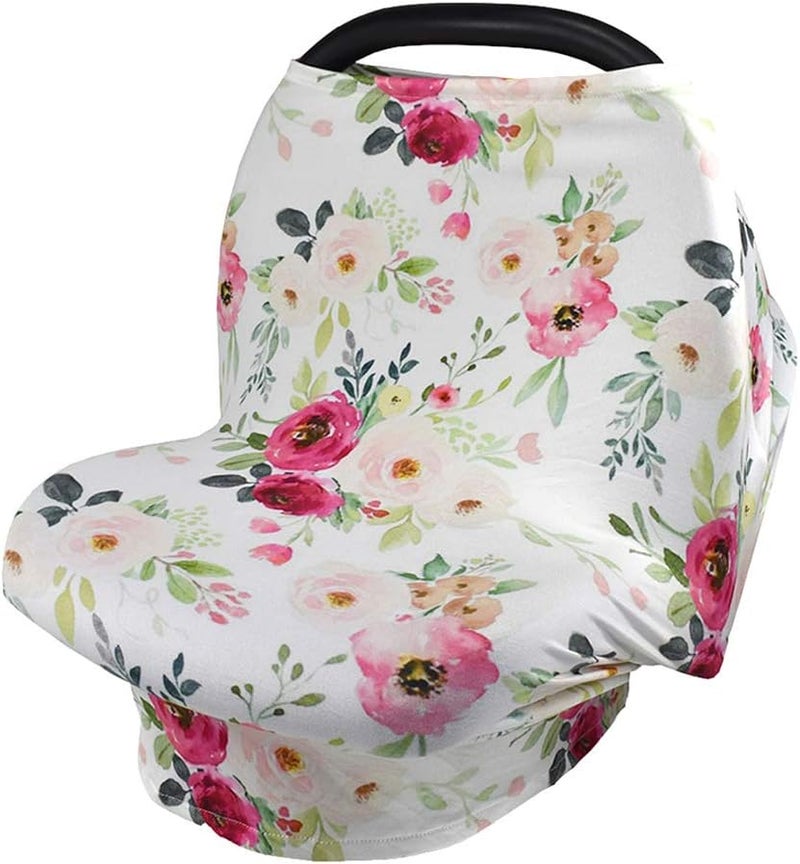 Baby Nursing Cover Stroller Cover Breastfeeding Wrap Breathable Full Coverage Scarf for Boys and Girls