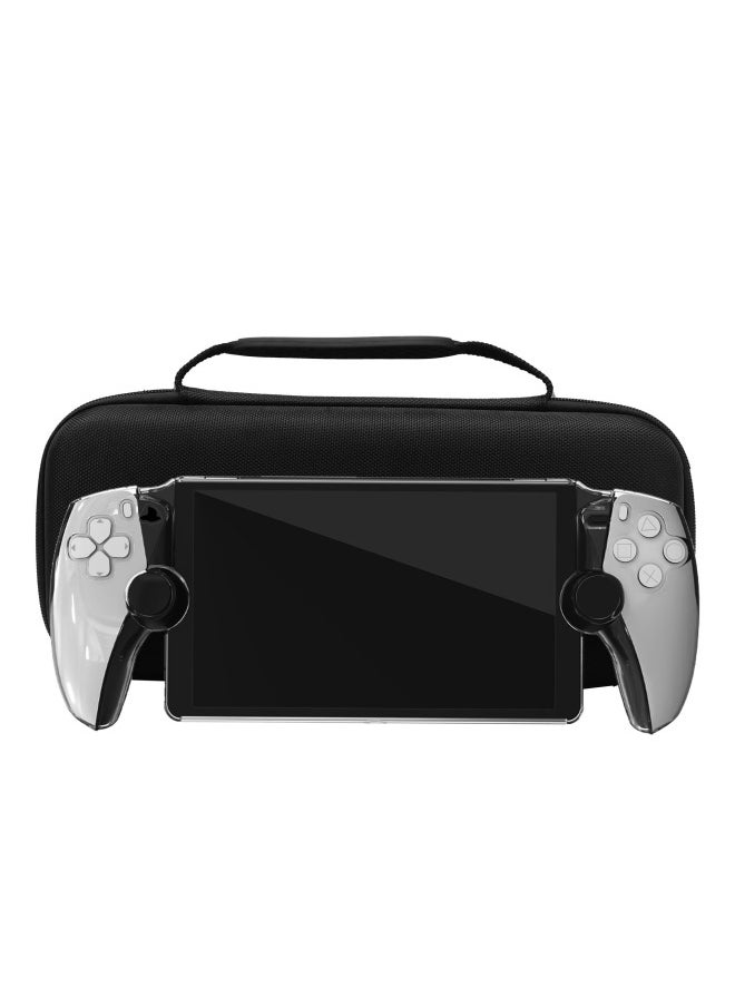 Generic PS5 Streaming Handset Storage Bag PlayStation Drop-resistant PS5 Portal Handset Oxford Cloth Bag Portable-Product Color:Black  - Image 3