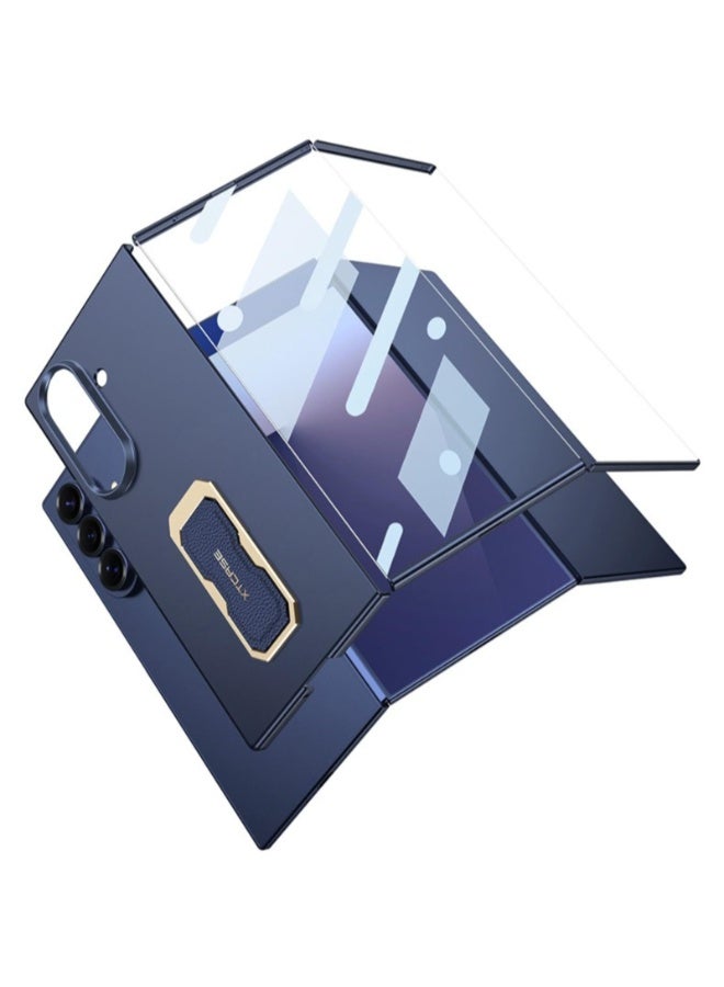 عام غطاء سامسونج جالاكسي زد تري فولد، غطاء هاتف خفيف ورفيع ممتص للصدمات مع شاشة واقية مدمجة، حامل وحلقة مضادة للانزلاق. - Image 2