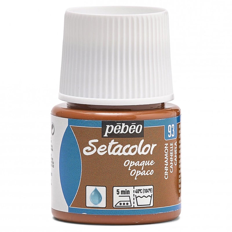 Pebeo Setacolor Opaque Fabric Paint 45ml Cinnamon