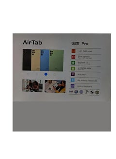 AirTab Airtab U25 Pro Smart Tablet 10.1 inch FHD Screen 16GB RAM 1TB Storage - With Arabic Keyboard - Blue  - Image 3