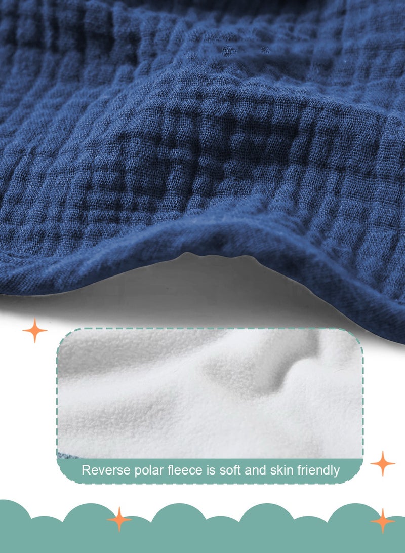 URbazaar Muslin Baby Bibs 8 Pack Baby Bandana Drool Bibs Cotton for Unisex Boys Girls, 8 Solid Colors Set for Teething Drooling - Image 5