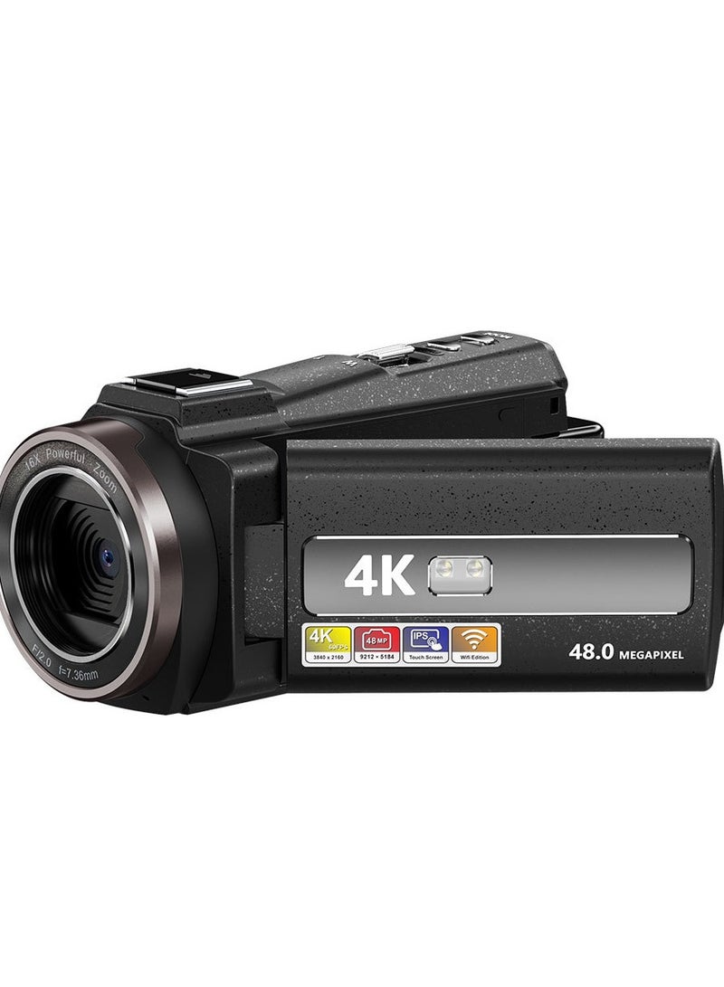 Gasin 4K Video Camera 42MP YouTube Vlog Camera 16x Digital Zoom Webcam 3.0 Inch 360 Degree Rotating Screen Camera with 32G SD Card - Image 5