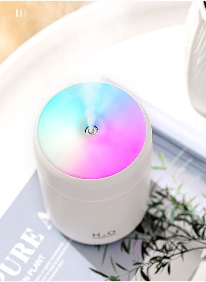 اتش 2 او - مرطب الهواء USB مع ضوء LED - Image 1