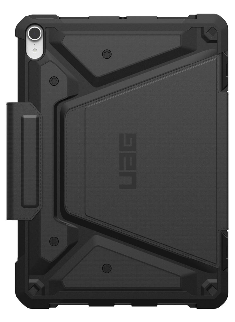 Urban Armor Gear UAG Metropolis SE for iPad AIR 11 inch Case Cover (2024) M2 with Pencil Holder and Adjustable Multi-Angle Viewing Stand - Black  - Image 4