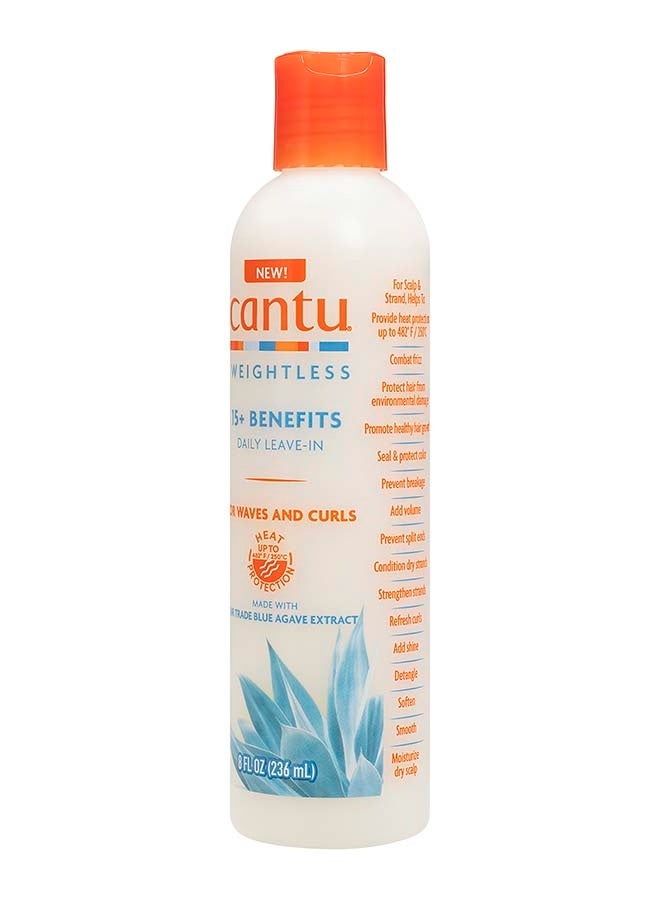 Cantu Weightless Daily Leave In 236Ml 236ml - Image 3