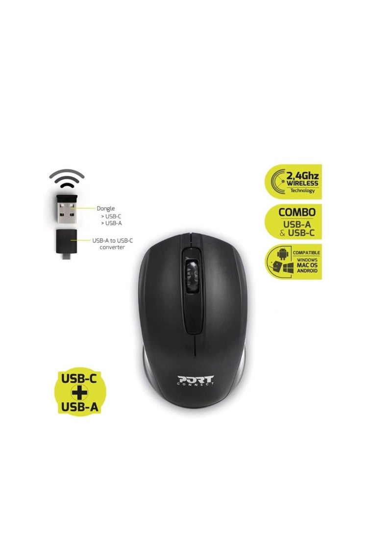 Norton - LifeLock Security Deluxe 1+1 Device Antivirus + mouse port wireless + goui  hand bag carry-on case - Image 1