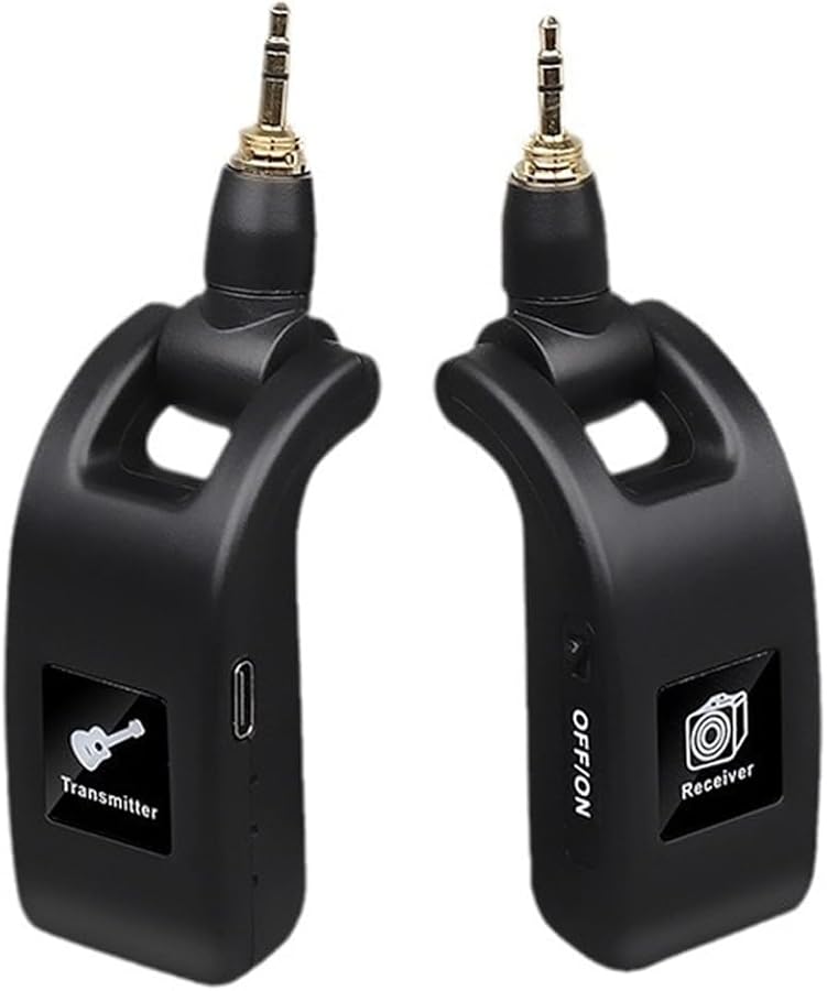 2.4GHz Wireless Guitar System Transmitter Receiver For Violin Keyboard Instruments - Image 1