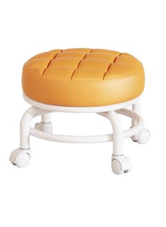 Generic Durable 360 ​​Degree Rotating Small Round Chair with Swivel Wheels and Comfortable Seat - Waterproof  - Image 1