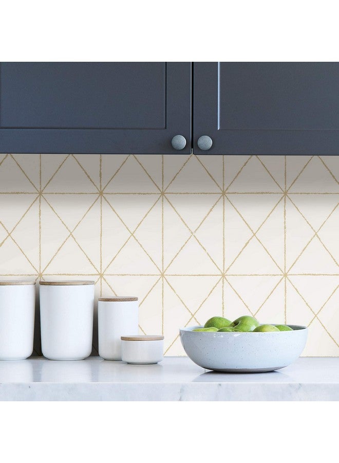 نو وولبيبر ورق جدران قابل للتقشير باللون الذهبي من Nus3577 باللون الأبيض والأبيض الفاتح - Image 3