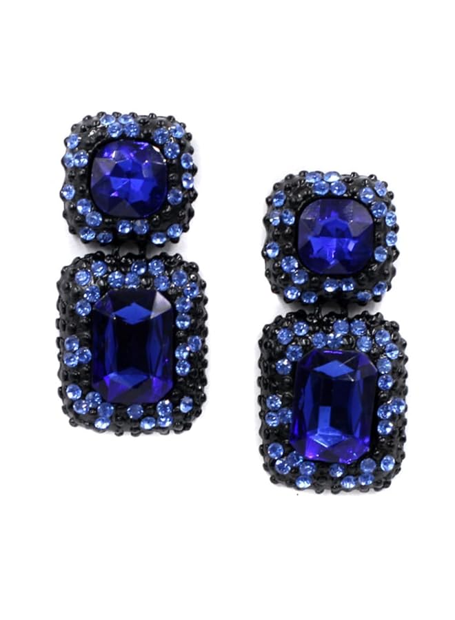 YouBella Crystal Base Metal Stylish Earrings For Girl'S And Women'S - Image 1