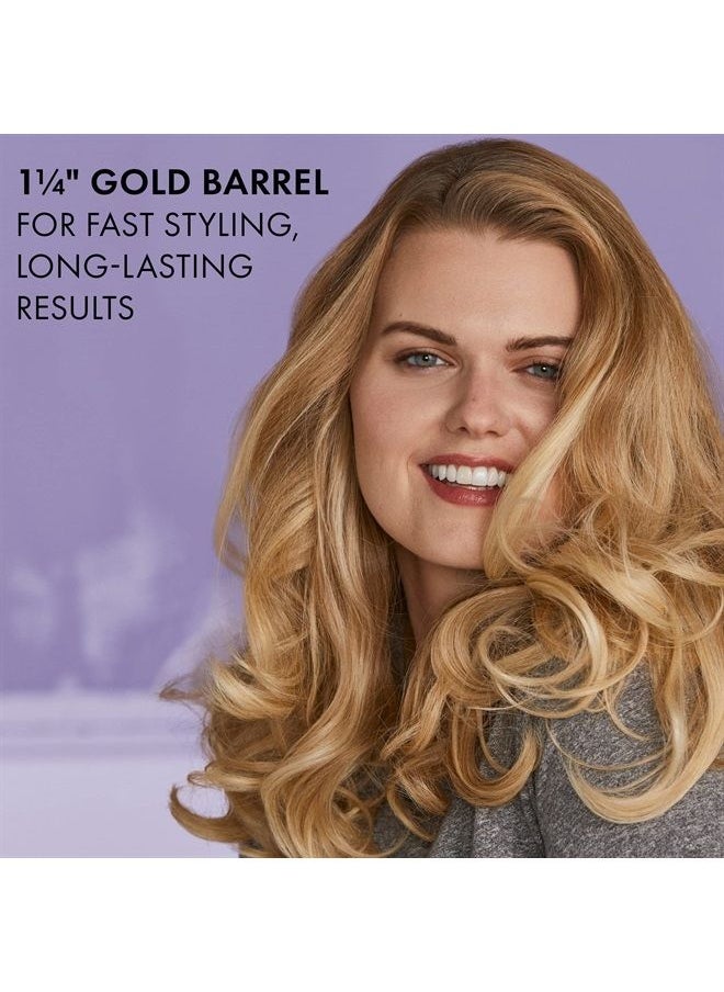 Hot Tools - Hot Tools Pro Signature Gold Curling Iron | Long-Lasting, Defined Curls, (1-1/2 in) - Image 1