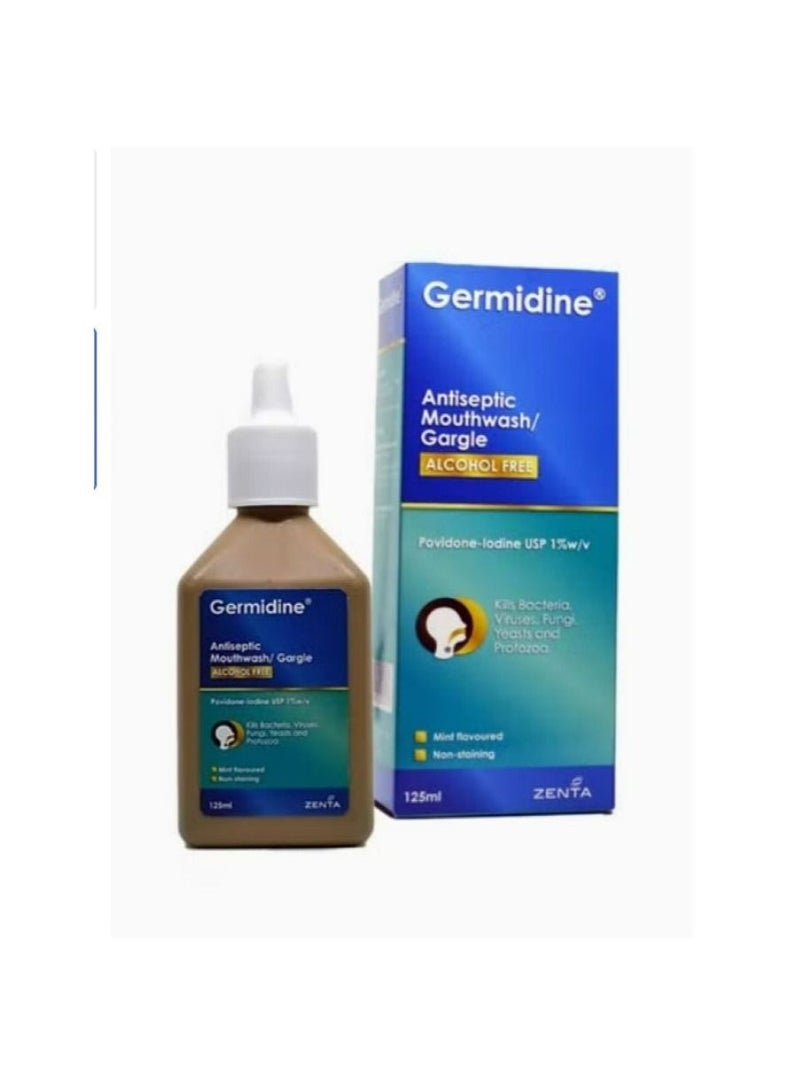 Germidine غسول فم مضاد للميكروبات جيرميدين - غرغرة 125 مل - Image 2