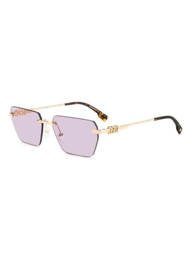 DSQUARED2 Rectangular Geometrical Sunglasses Frames - Image 1