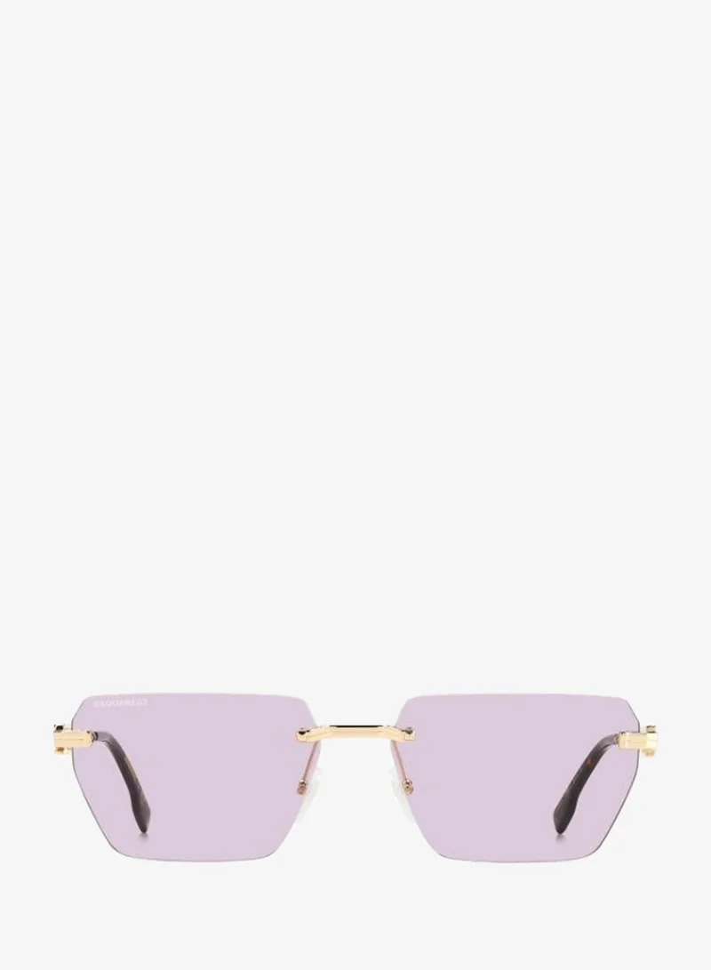 Dsquared2  Rectangular Geometrical Sunglasses Frames for Men | Best Price UAE