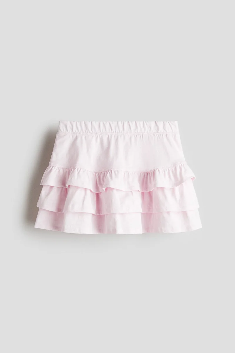 H&M Tiered jersey skirt