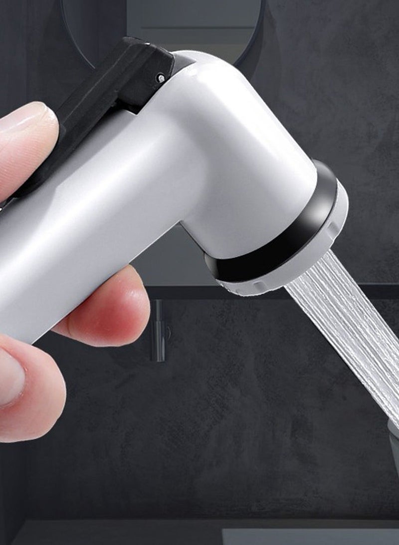 LUCKIER Shattaf Bidet Sprayer Toilet Sprayer, High Pressure Shatafa Kit with 4meters Hose and Universal Adapter for Taps Diameter 13-24mm. Suitable for home/hotel/bathroom - Image 4