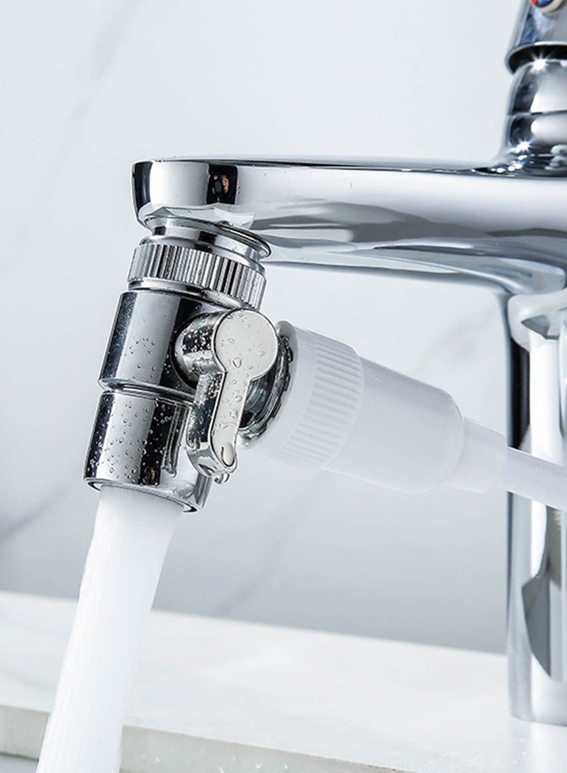 LUCKIER Shattaf Bidet Sprayer Toilet Sprayer, High Pressure Shatafa Kit with 4meters Hose and Universal Adapter for Taps Diameter 13-24mm. Suitable for home/hotel/bathroom - Image 3