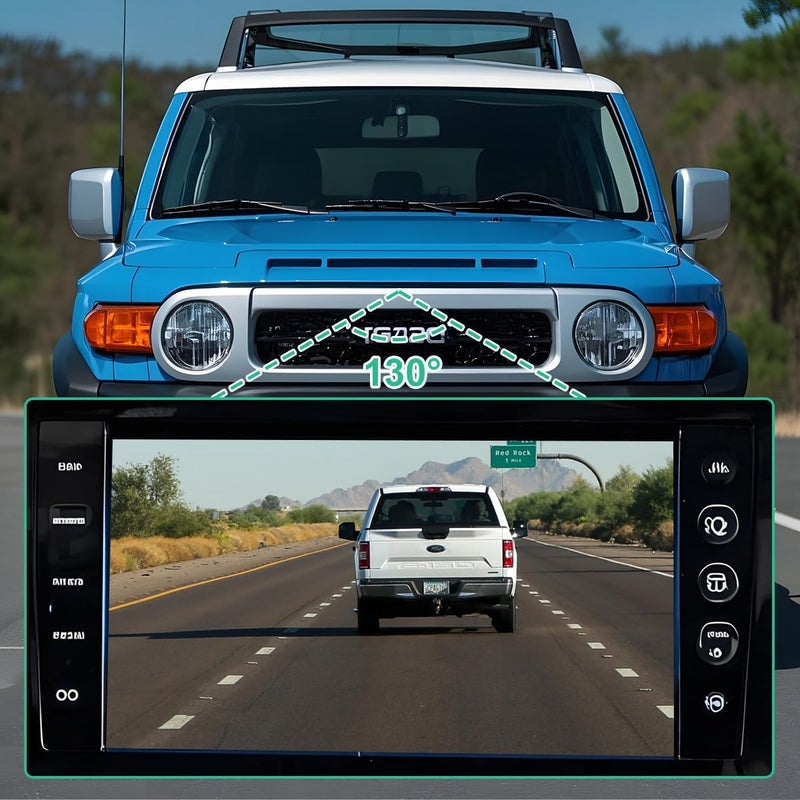 GreenYi 86790-60200 Front View Camera Replacement for Toyota FJ-Cruiser 2007-2014 by GreenYi - Image 3