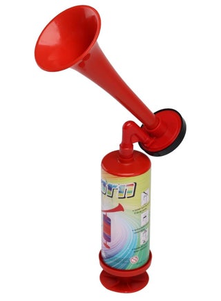2pcs Plastic Air Pump Horn With Hand Held Concerts Boating Horn Trump,Loud Noise Maker Festival Party - view 2