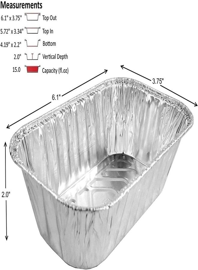 أتش أف أيه 31730 قالب خبز رغيف 1 رطل (علبة من 200) - Image 2
