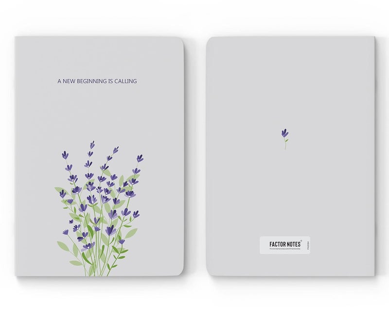 FACTOR NOTES دفتر A5: مخطط | 90 جرام | 160 صفحة (بدايات جديدة) - Image 5