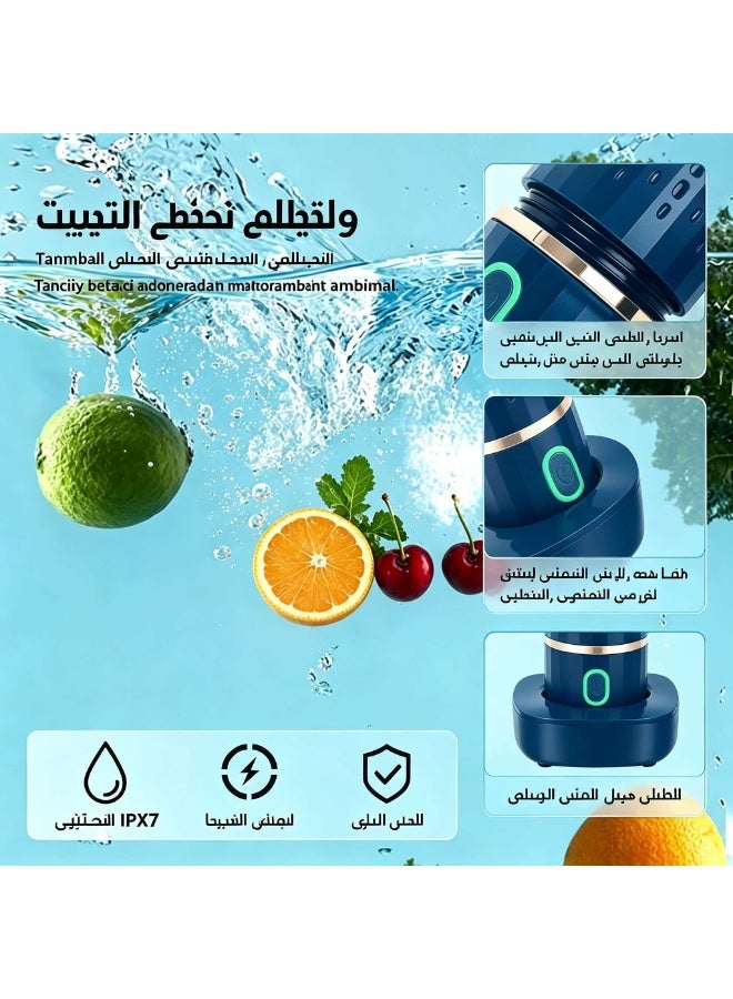 مناسبة للفواكه والخضار والرز والحبوب واللحوم والمككولت ،IPX7 مقاومة للماء ،USB قابلة للشحن عبر ،-OH جهاز غسل وتنظيف الفواكه والخضروات الجديد، غسالة طعام محمولة لسلكية بتقنية تنقية أيوناتالبحرية، ألوان متعددة، هدية منزلية رائعة - Image 4
