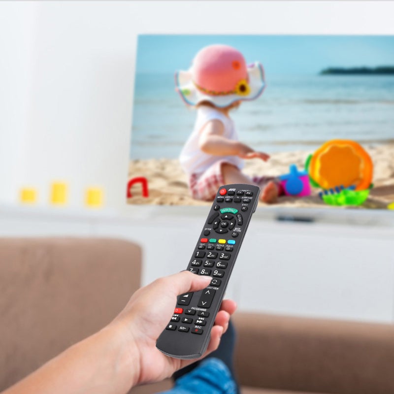 Replacement TV Remote Control: High-Quality ABS Material Wear-Resistant Durable - 10m/33ft Control Distance No Programming Needed for Home Entertainment Use - Image 5