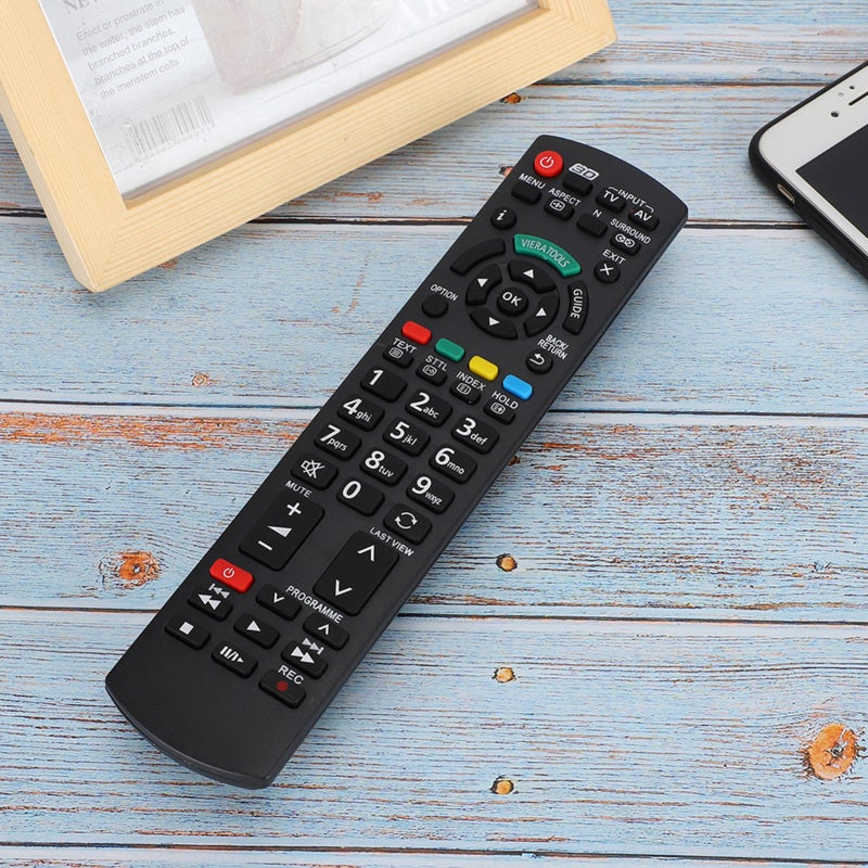 Replacement TV Remote Control: High-Quality ABS Material Wear-Resistant Durable - 10m/33ft Control Distance No Programming Needed for Home Entertainment Use - Image 1