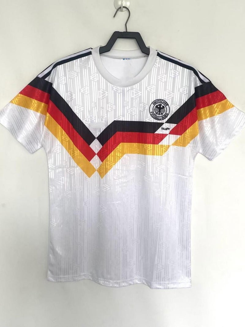 Retro National Team Classic Jersey Germany Netherlands Spain Italy England Home And Away Football Jersey - Image 4