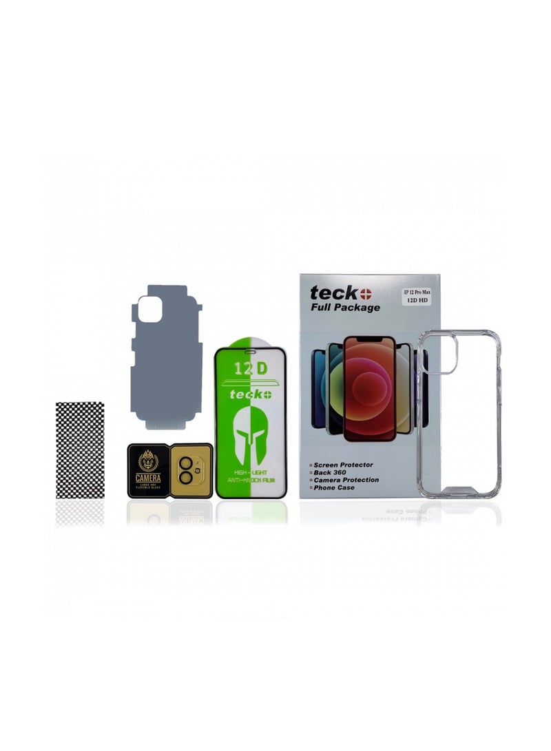 TECKO Tech Plus protection pack iPhone 12 Pro Max - Image 1