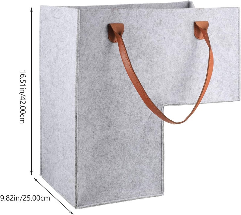 Large Capacity Stair Organizer Foldable Laundry Hamper for Dirty Clothes Sundries Storage Design for Home Use Space-saving Utility Tote for Toys More - Image 3