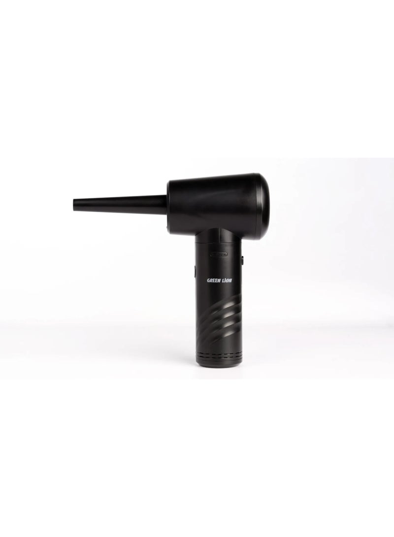 GREEN LION Air Duster / Cordless / Portable/ Lightweight Design / Powerful Vacuum and Air Blower / Widely Compatible / ABS Material / Rechargeable / Strong Wind / Consistent Airflow - Black - Image 3