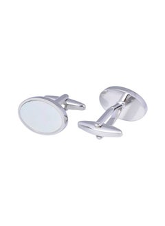 Oval White Mother Of Pearl Cufflinks In Gift Box Cuff Links For Formal Business Wedding Anniversary Dress - pzsku/ZD1304EB0025C4F6128F7Z/45/_/1735816748/403e0e6e-fd83-4b2c-aab6-6247c5039c4d