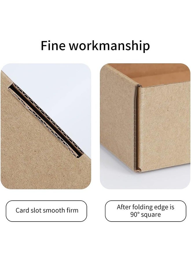 MVAQKLM  20PCS Small Shipping Boxes, 23x16x5cm Corrugated Cardboard Mailing Box Packaging for Small Business, Tab Locking Literature Mailer Boxes Flat Shipping Boxes Empty Gift Packing Boxes Supplies  - Image 3