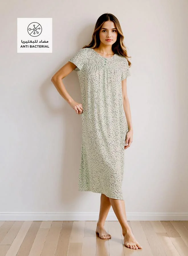 Splash FAV Printed Night Dress