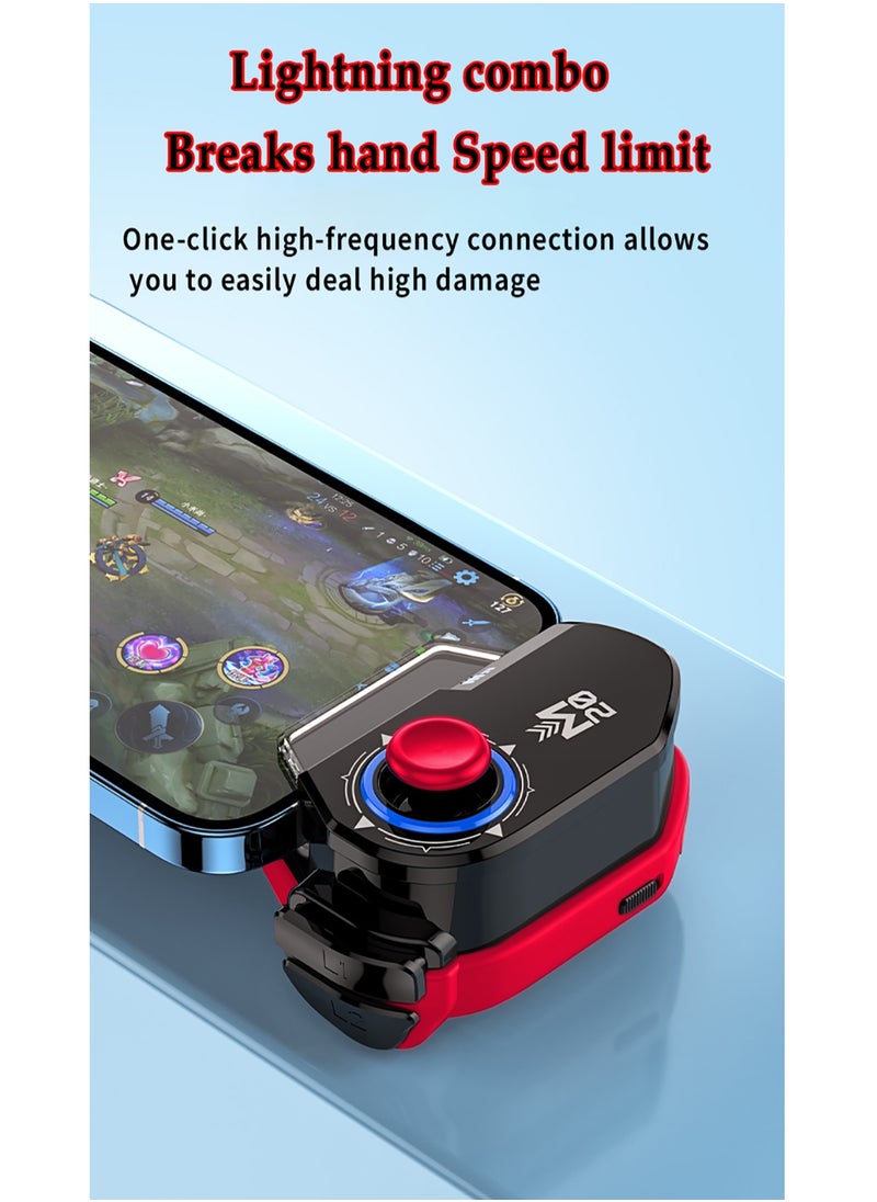 M20 Mobile Game Controller Joystick and L1 L2 Button for PUBG Bluetooth 5.0 Connection Sensitive for Android 7.0 Above Supported