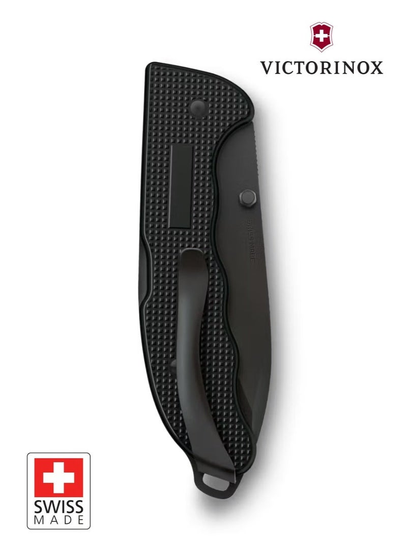 Victorinox Evoke BS Alox Pocket Knife Black (0.9415.DS23) | Premium Swiss Army Knife | Locking Blade, Alox Scales, Detachable Thumb Stud & Clip - Image 4