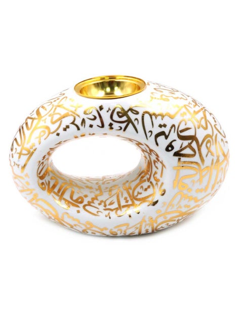 Museum of the Future High Quality Stylish Incense Burner Holder on Top - White