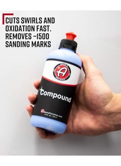 Adam's Polishes New Paint Correcting Compound 1 Gallon - Silicone-Free, Body Shop Safe, Low-Dust Formula - Heavier-Cut For Faster, Stronger Correcting For Clear Coat, Gel Coat, Single Stage Finishes  - Image 4