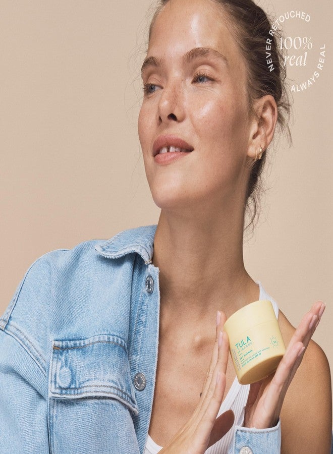 TULA Skin Care 24-7 Hydrating Day Cream SPF - Anti-Aging Moisturizer for Face with SPF 30, Contains Watermelon & Blueberry Extract, 1.5 oz. - Image 3