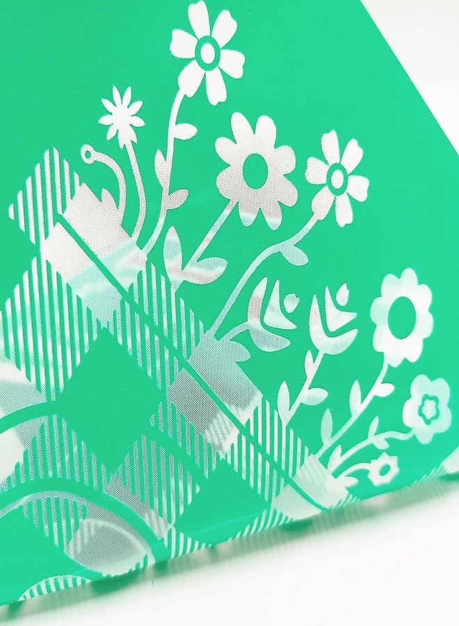 JAJADO Silk Screen Stencils Farmhouse Kitchen Stencil Screen Print Transfers Mesh Adhesive Stencils Reusable Sign Stencils for Home Dining Room Wall Decoration DIY Painting Hand Towel/Fabric/Wood - Image 4