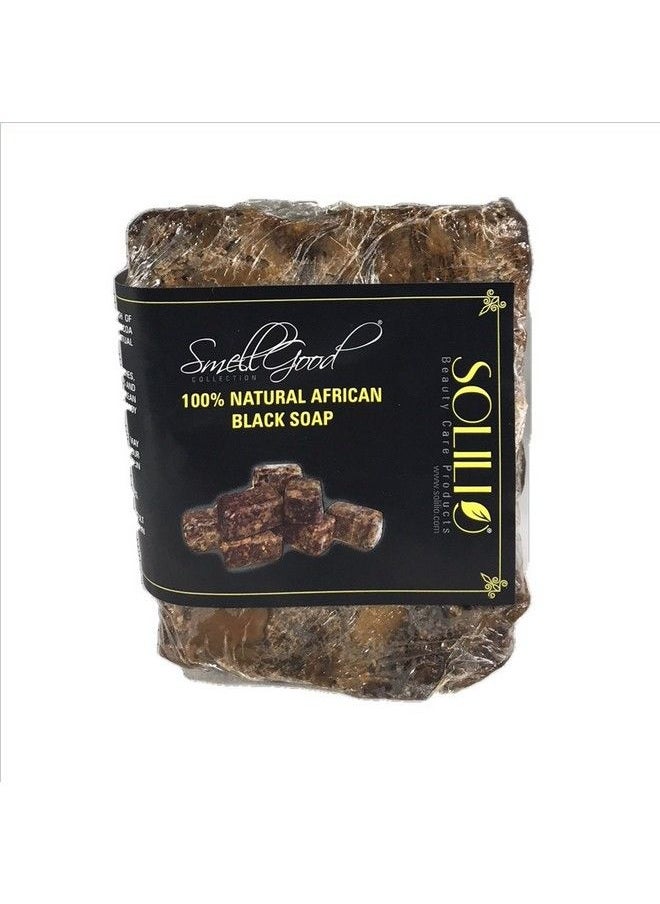 smellgood - Raw African Black Soap From Ghana 5Lb - Image 1