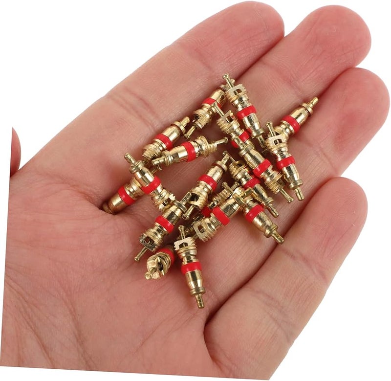 32 قطعة مجموعة استبدال صمامات الإطارات مع أداة للسيارات والدراجات النارية، محمولة - Image 4