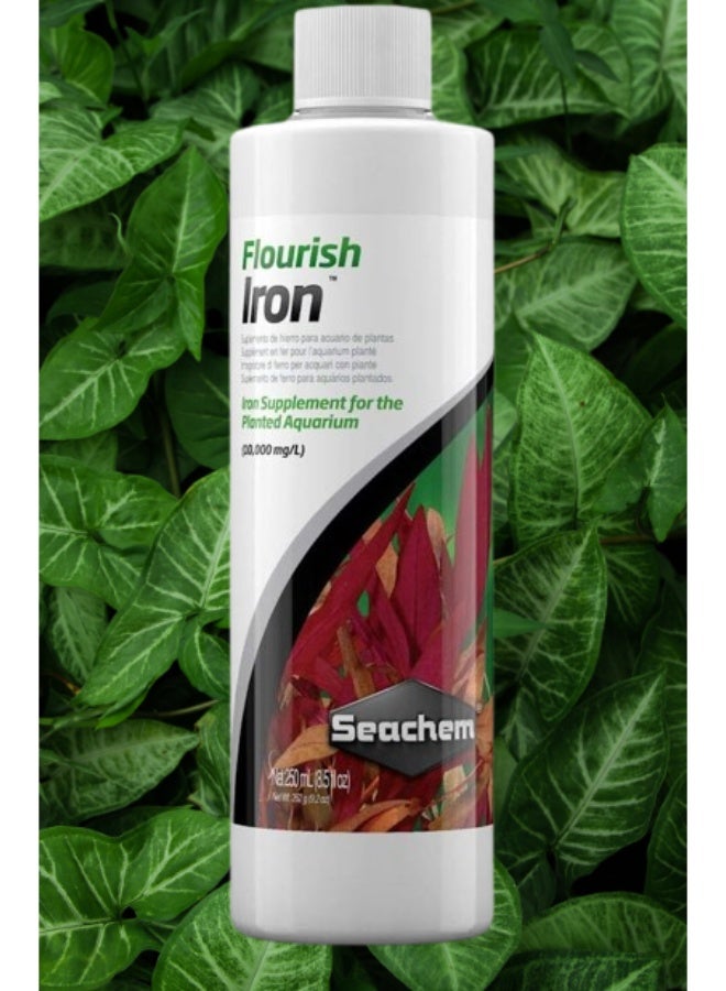 سي تشيم مُكمِّل سماد الحديد سيشيم فلوريش لنباتات الأحواض المائية - ١٠٠ مل و٢٥٠ مل - Image 1