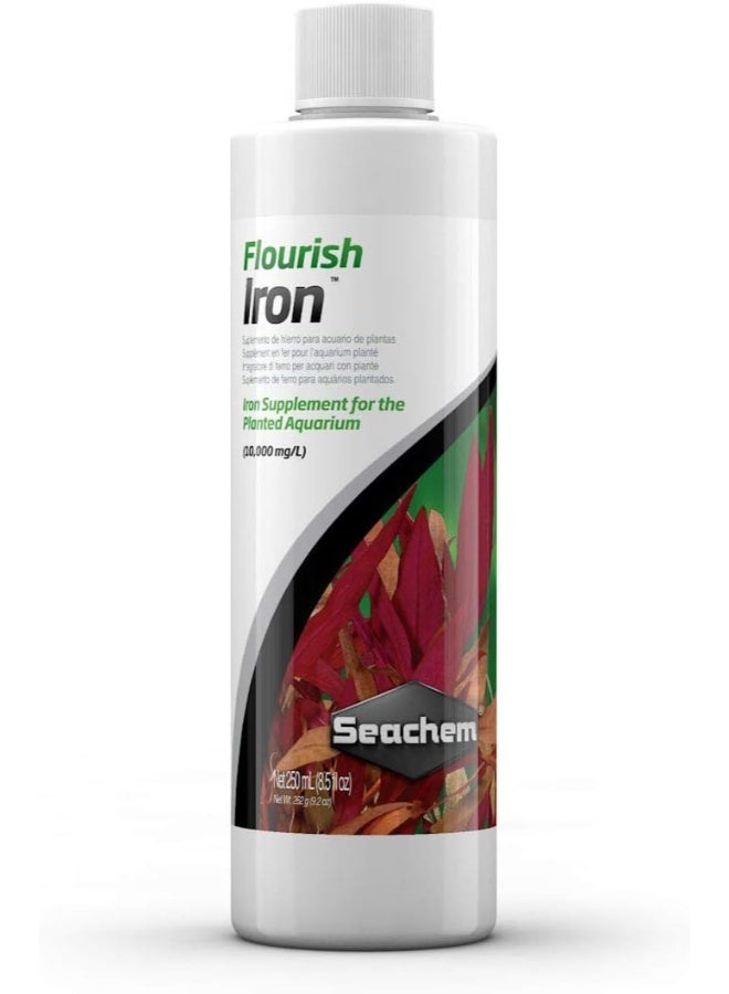 سي تشيم مُكمِّل سماد الحديد سيشيم فلوريش لنباتات الأحواض المائية - ١٠٠ مل و٢٥٠ مل - Image 2